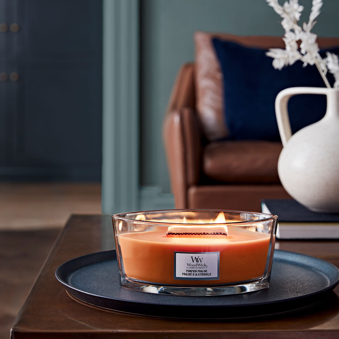 СВЕЩ WOOD WICK PUMPKIN PRALINE