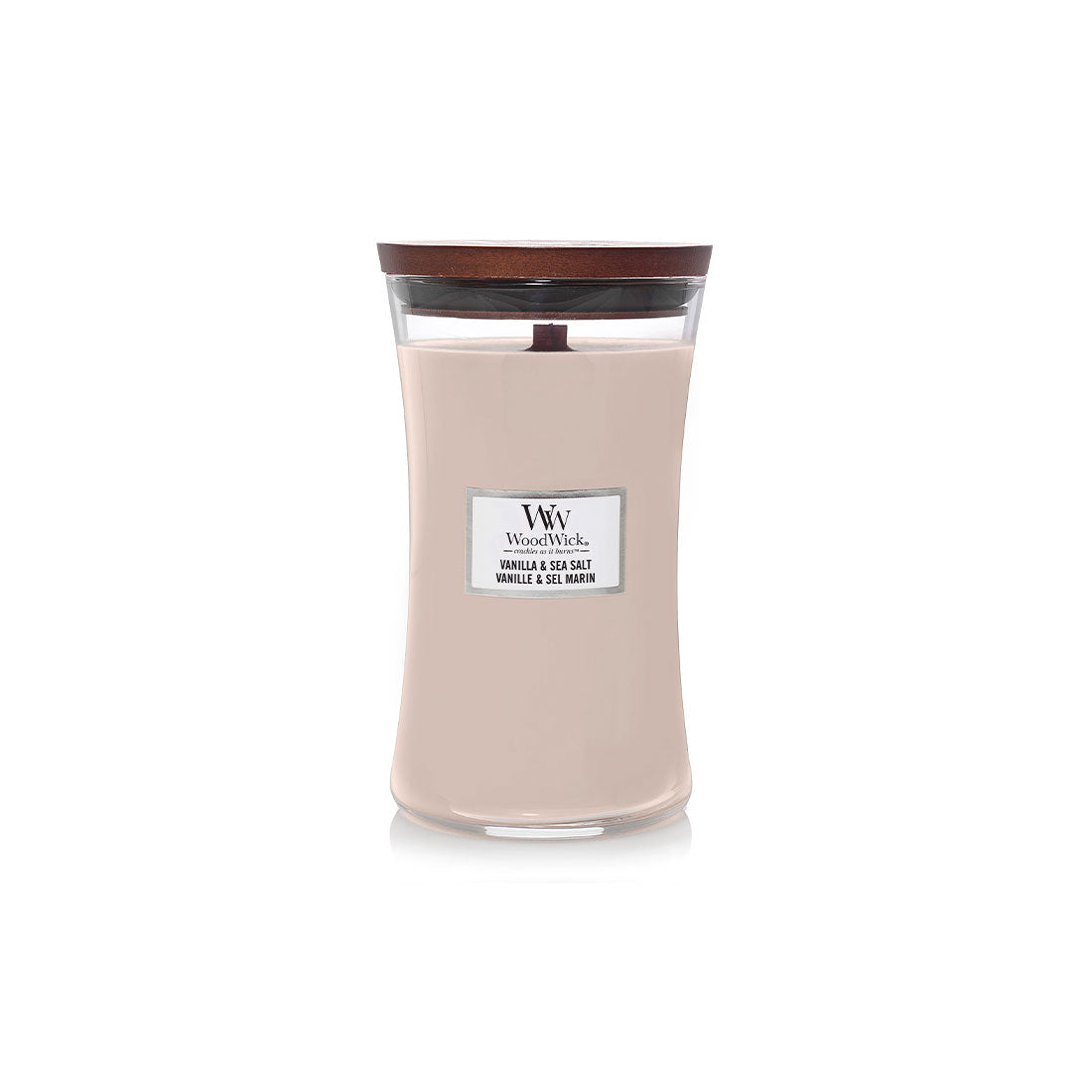 СВЕЩ WOOD WICK SEA SALT VANILLA