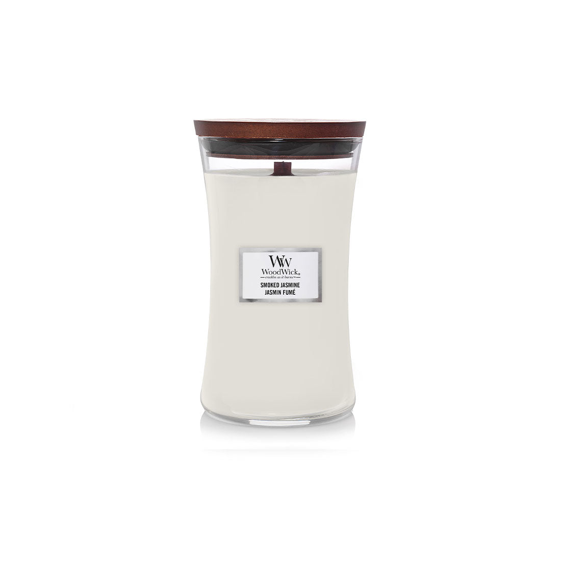СВЕЩ WOOD WICK SMOKED JASMINE
