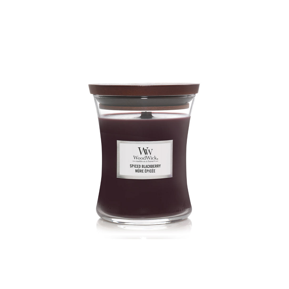 СВЕЩ WOOD WICK SPICED BLACKBERRY