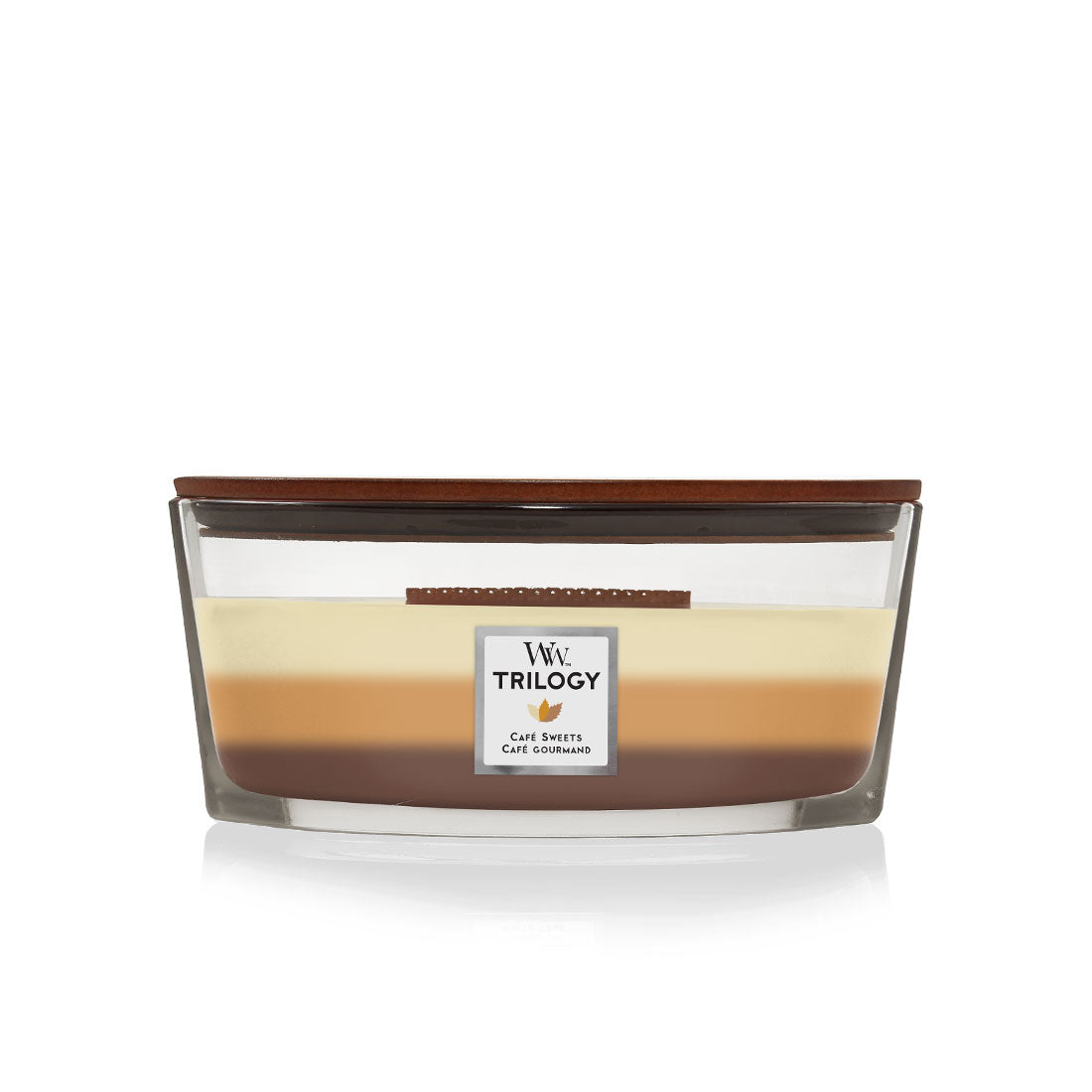 СВЕЩ WOOD WICK TRILOGIA CAFE SWEETS ЕЛИПСА