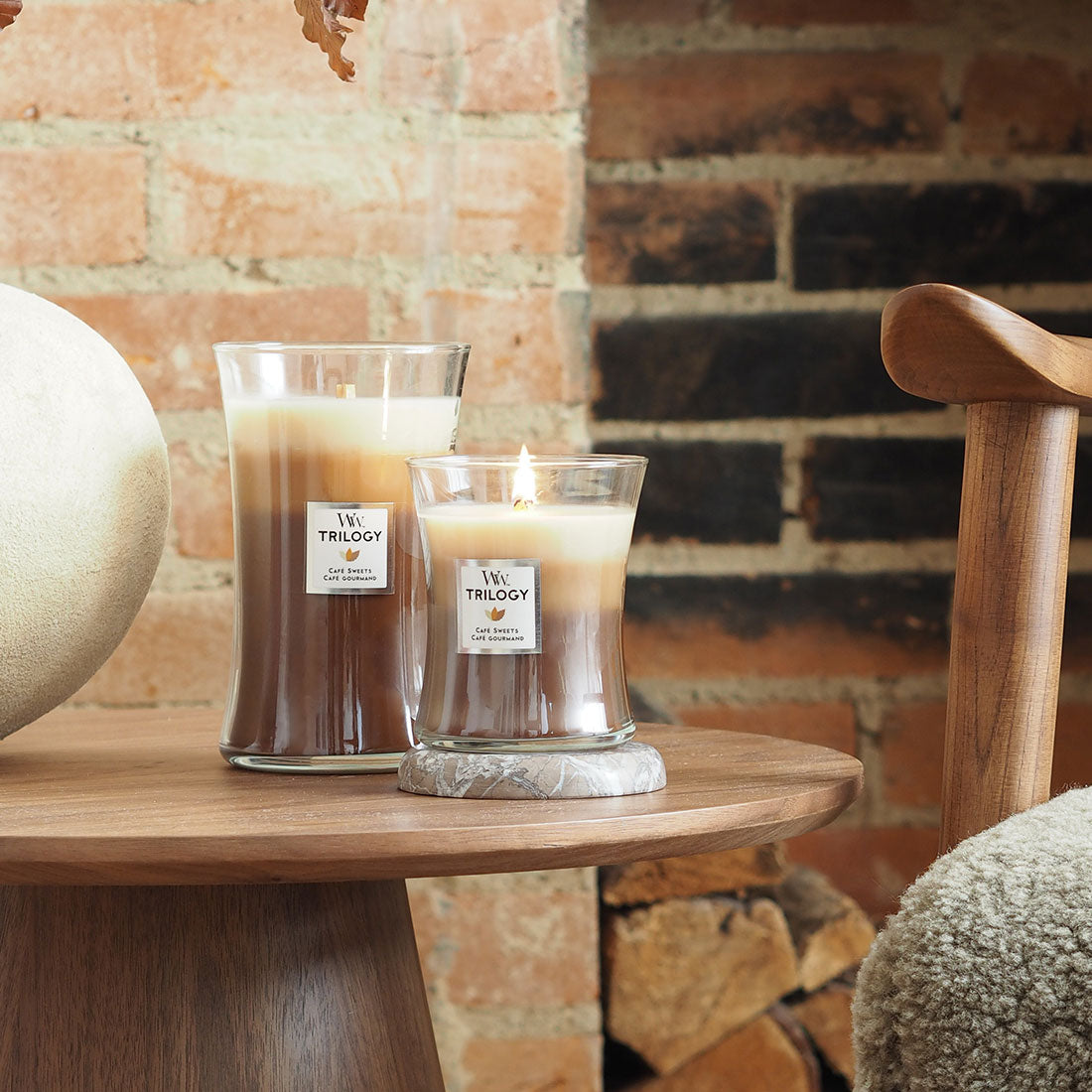 СВЕЩ WOOD WICK TRILOGIA CAFE SWEETS