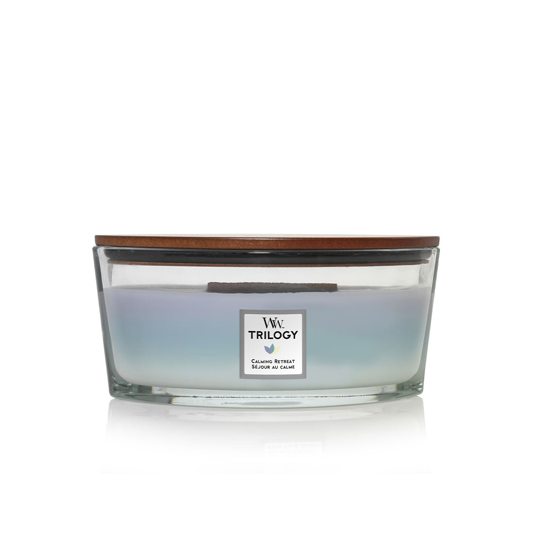 СВЕЩ WOOD WICK TRILOGIA CALMING RETREAT ЕЛИПСА