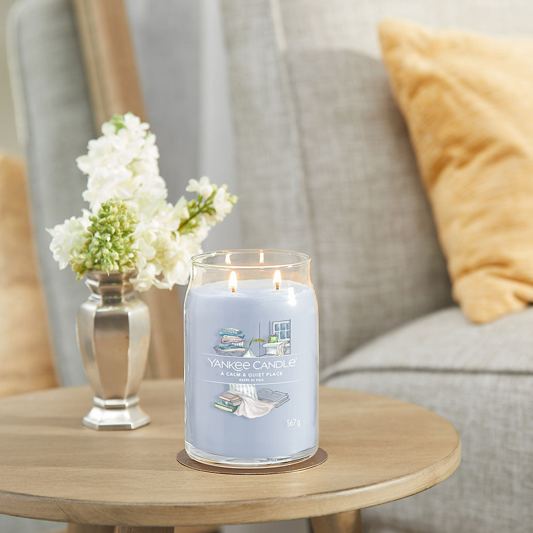 СВЕЩ YANKEE CANDLE SIGNATURE CALM AND QUIET PLACE