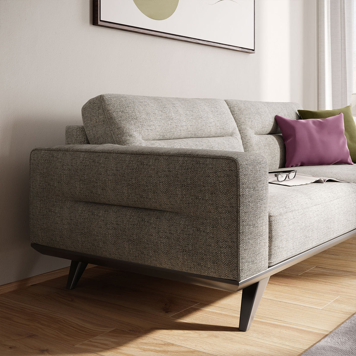 КОЖЕН ДИВАН NATUZZI EDITIONS ADRENALINA