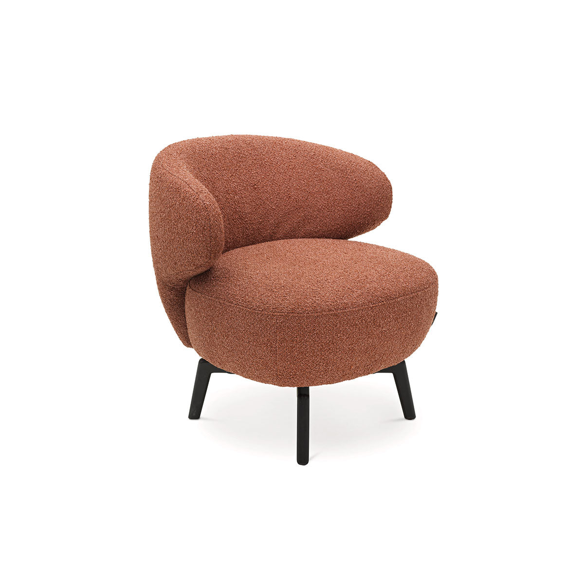 ВЪРТЯЩО СЕ КРЕСЛО FURNINOVA AILA A MAKALU MAGNOLIA 65/70/70 СМ