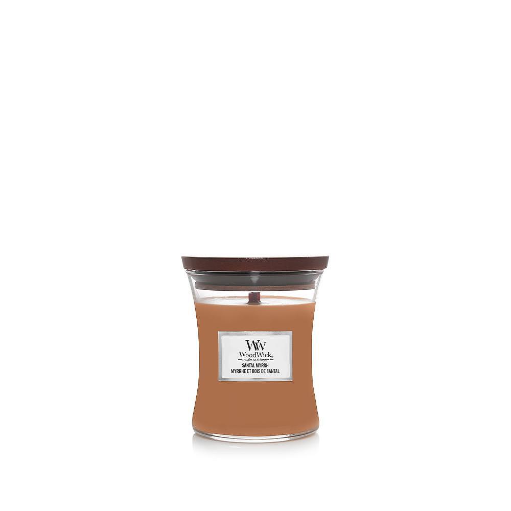 СВЕЩ WOOD WICK SANTAL MYRRH