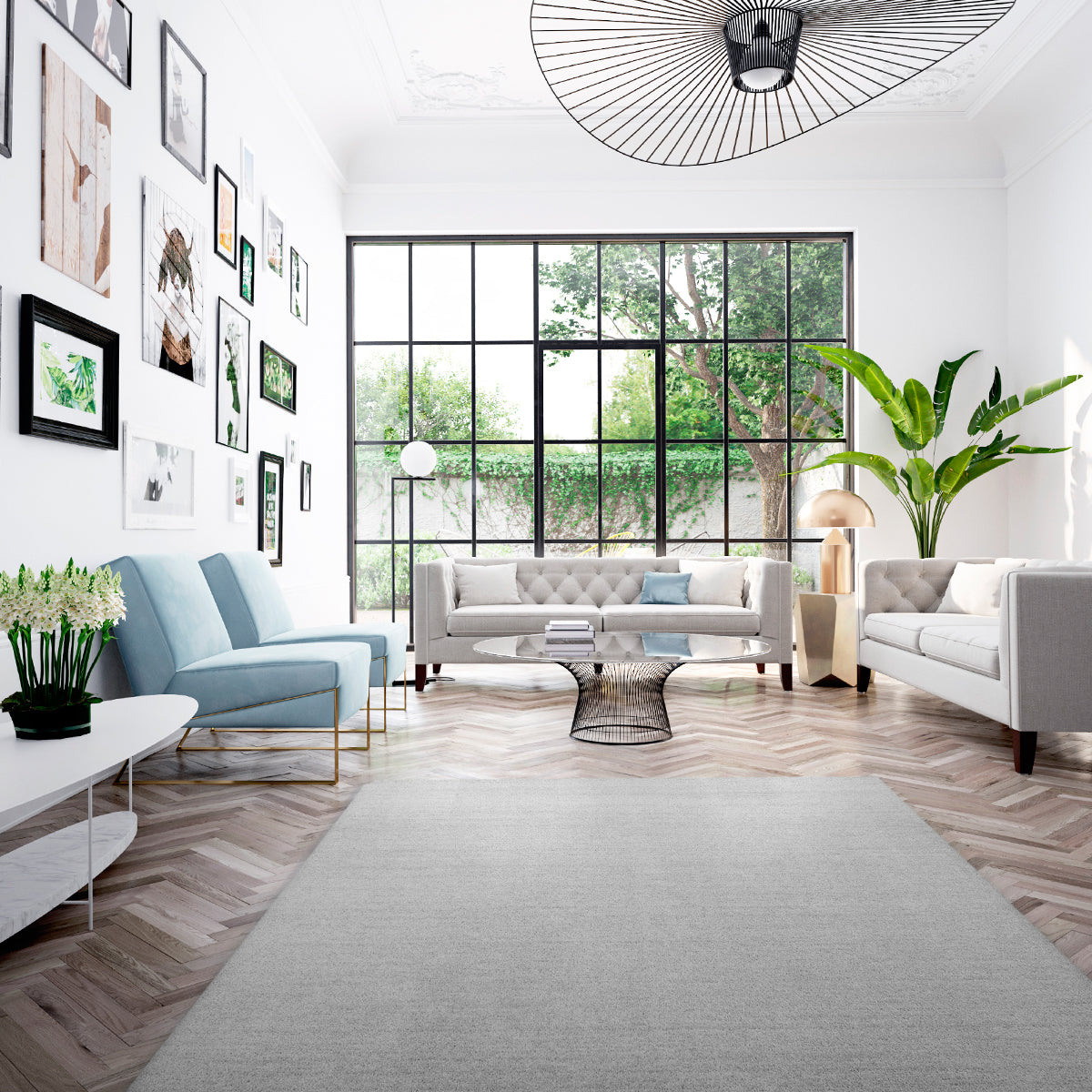 КИЛИМ BALTA FEEL LIGHT GREY