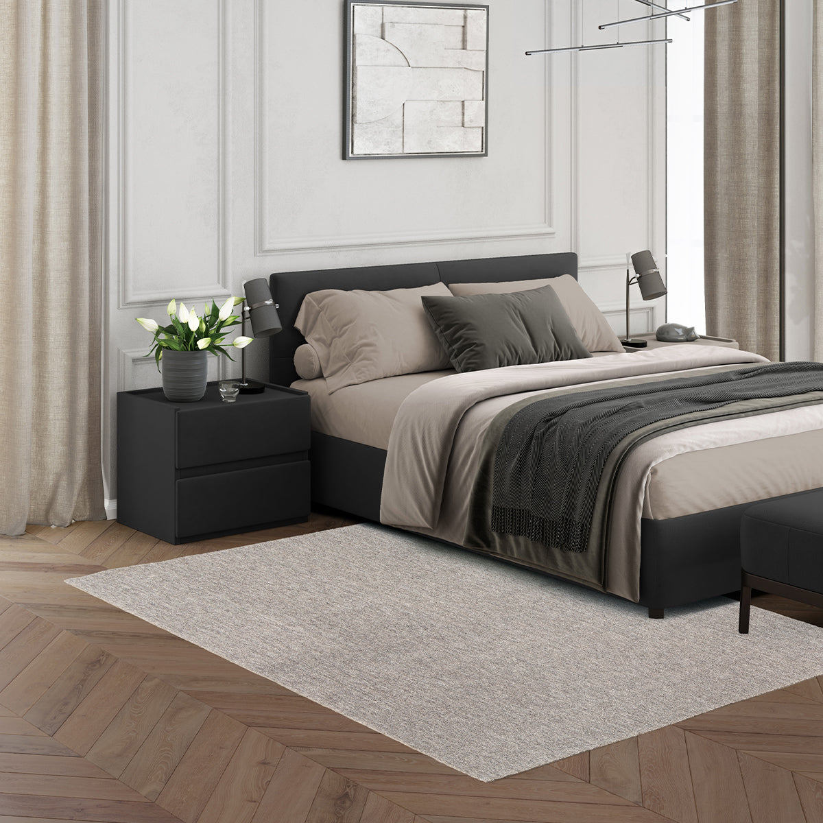 КИЛИМ BALTA FEEL LIGHT GREY MIX