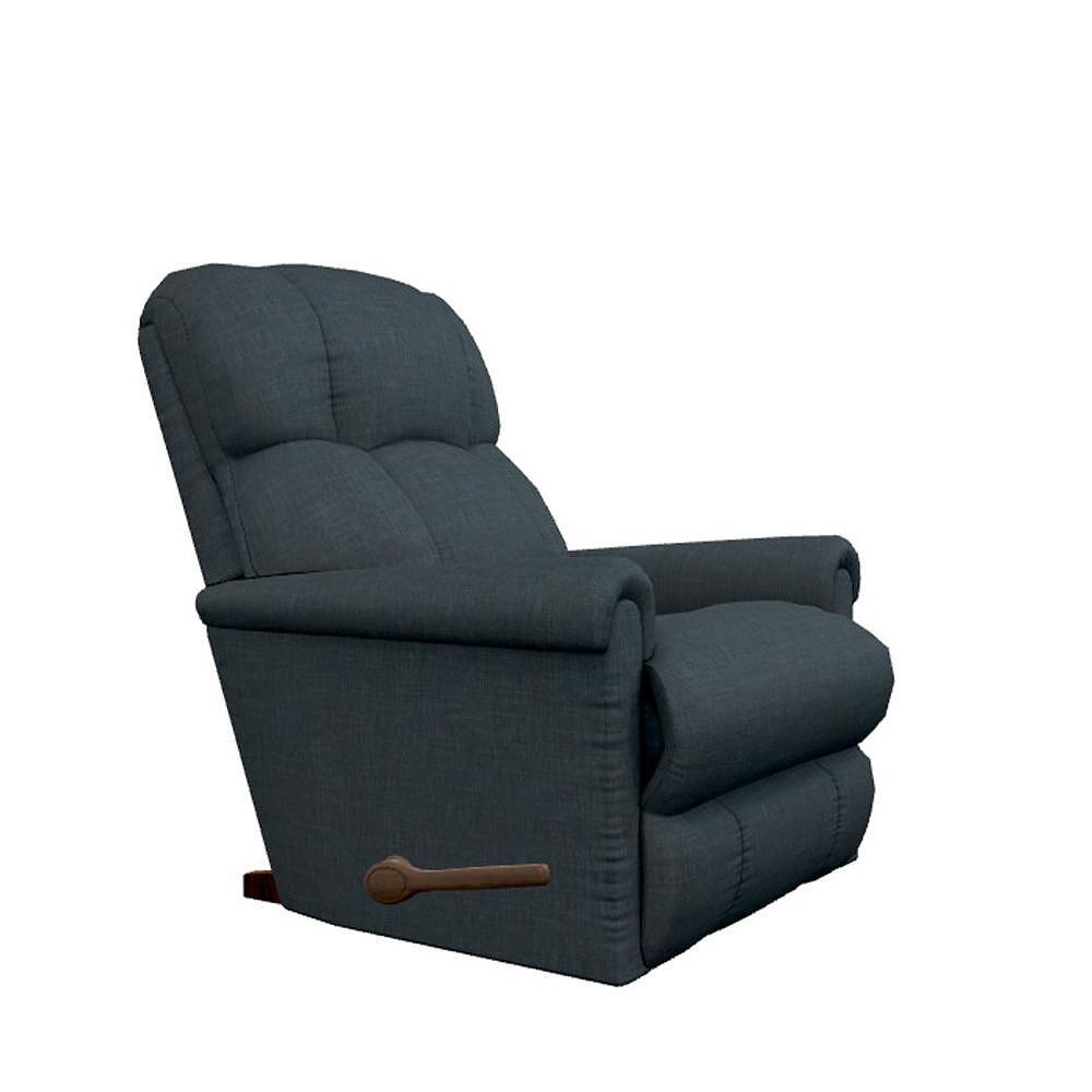 ФОТЬОЙЛ С РЕЛАКС МЕХАНИЗЪМ LA-Z-BOY PINNACLE ROCKER RECLINER SARAH INDIGO