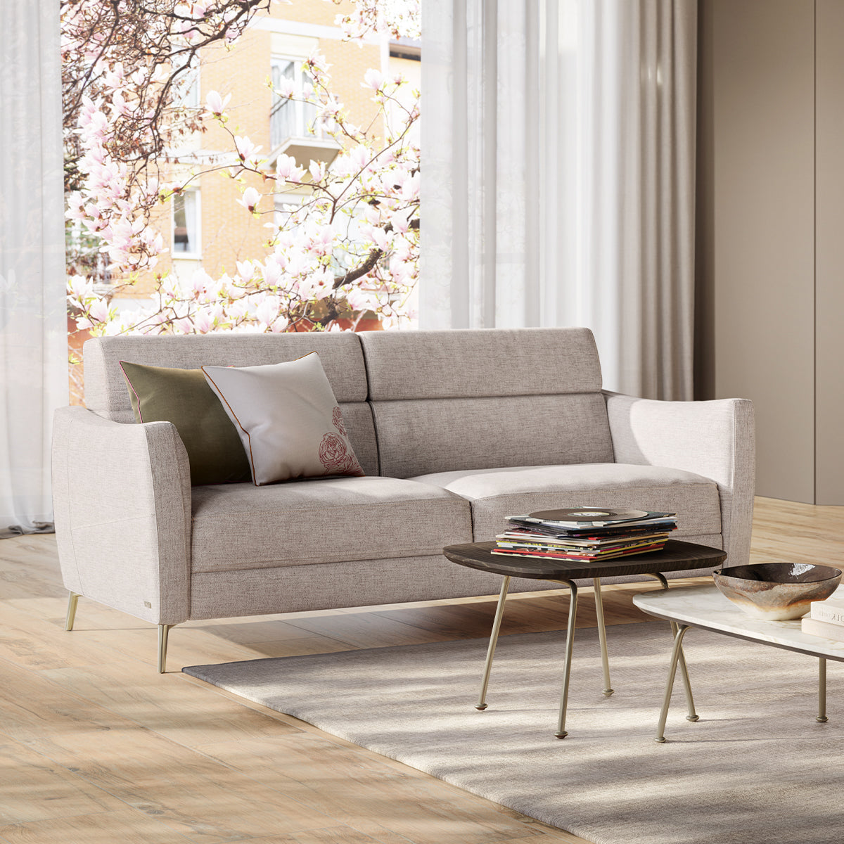 ДИВАН С МЕХАНИЗЪМ NATUZZI EDITIONS GREG