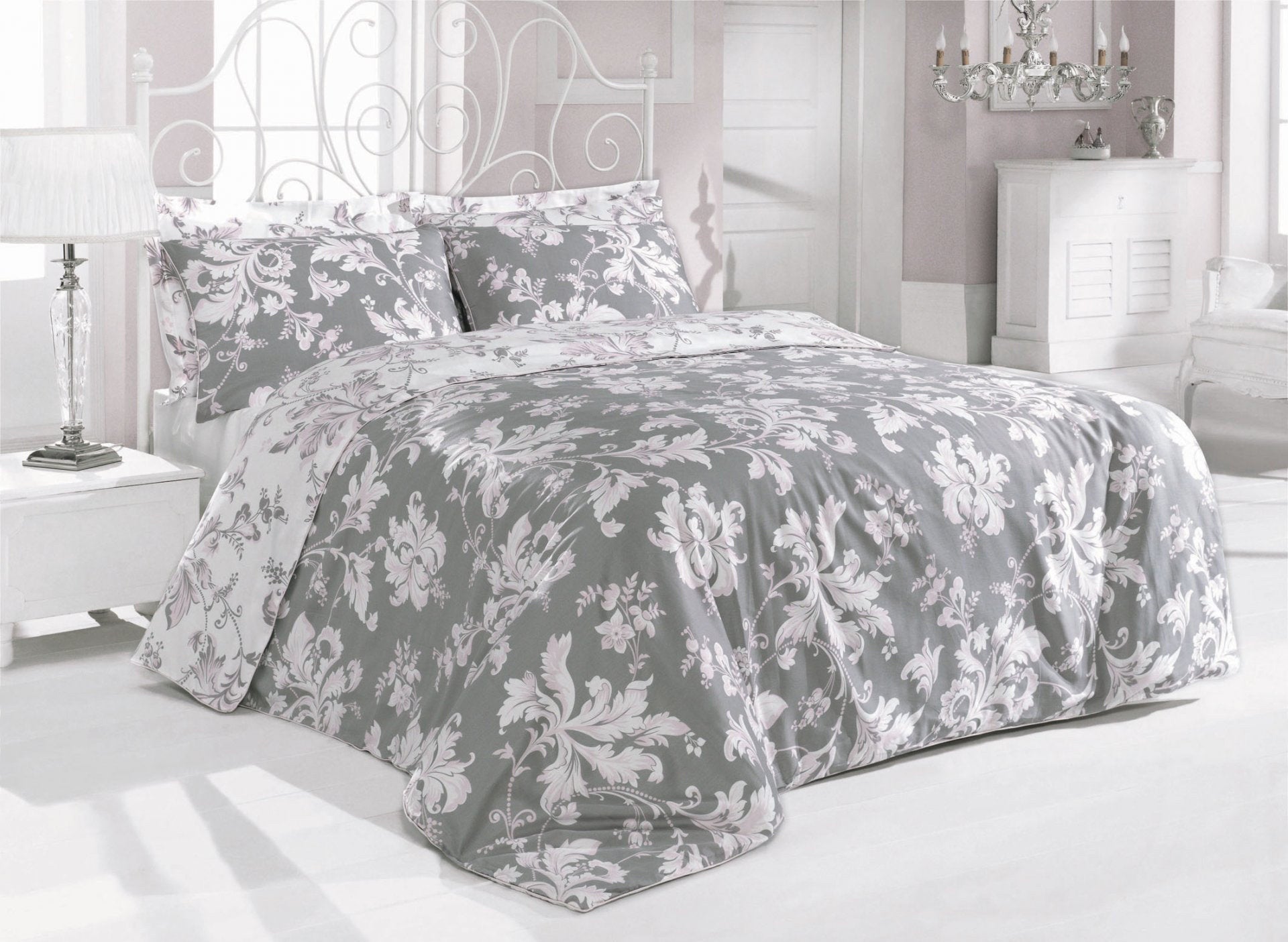 СПАЛЕН КОМПЛЕКТ ISSIMO ROSY SATEN