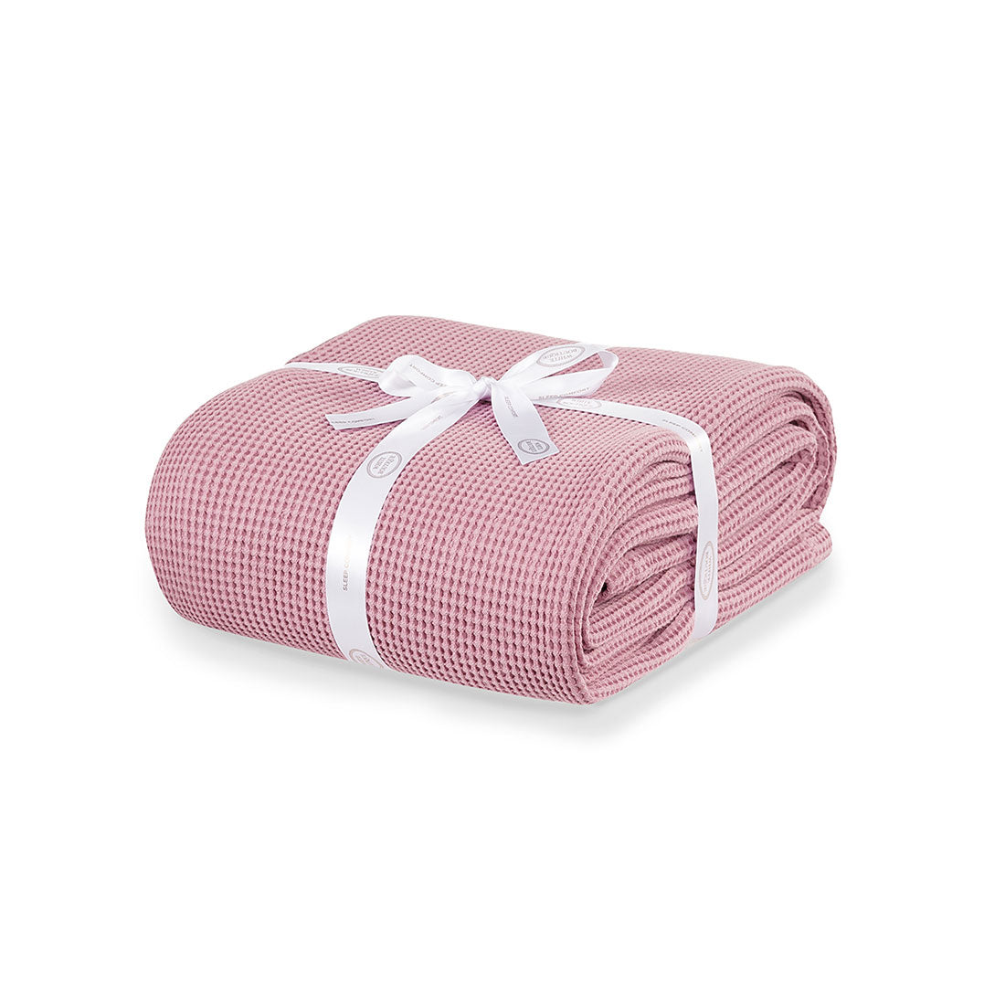 ОДЕЯЛО WHITE BOUTIQUE MARBELLA COTTON NEW C 26 РОЗОВО