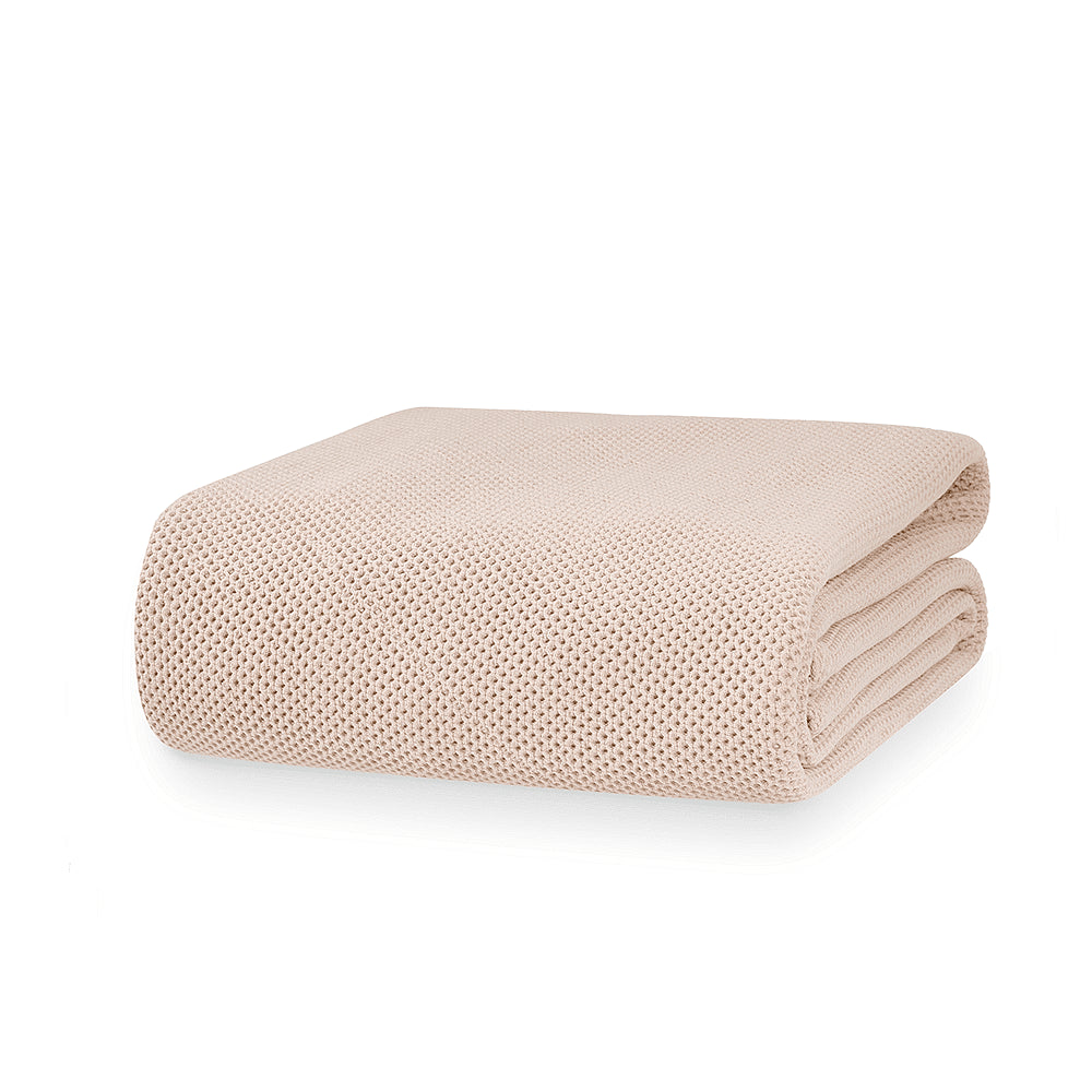 ОДЕЯЛО WHITE BOUTIQUE MALAGA COTTON C 107 BEIGE