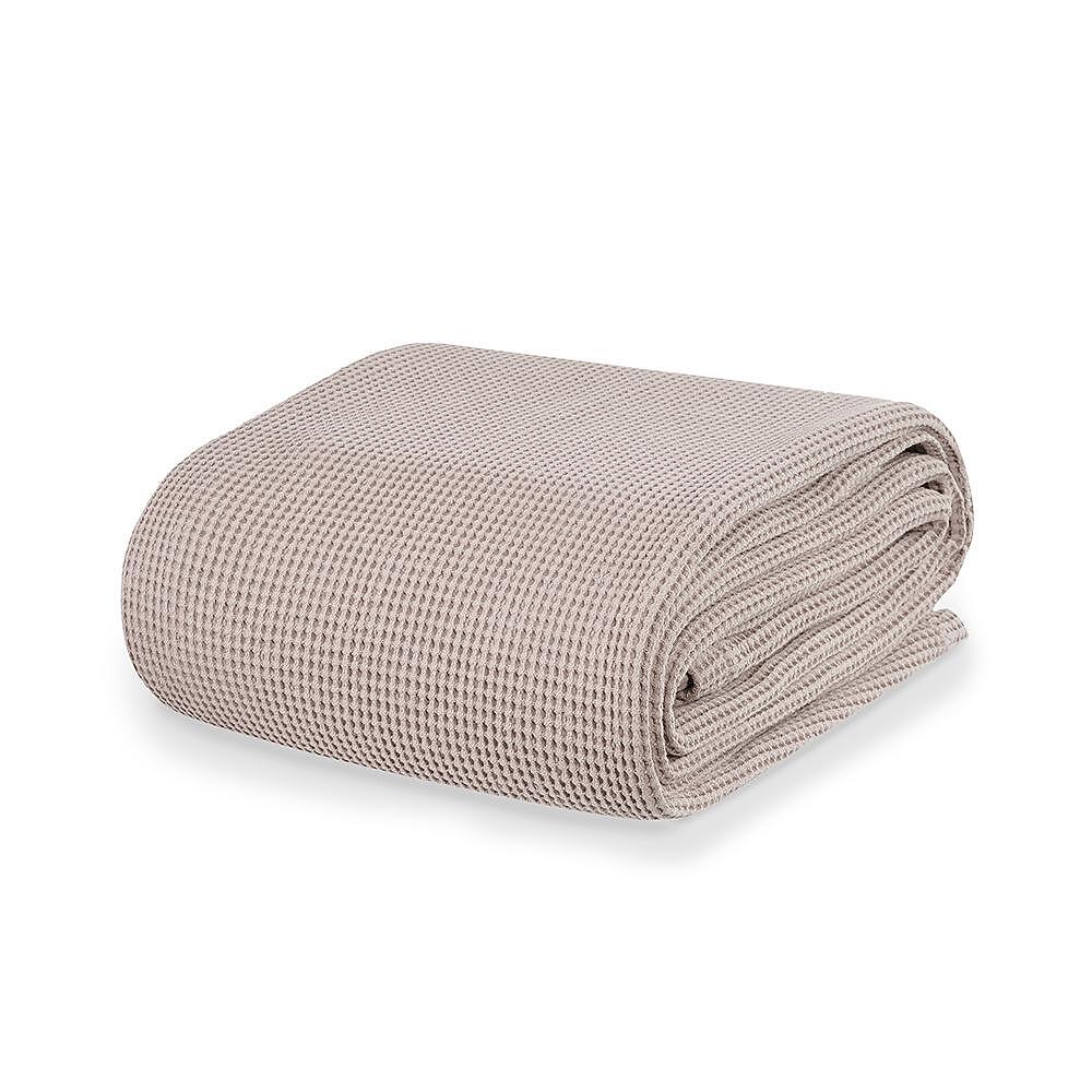 ОДЕЯЛО WHITE BOUTIQUE MARBELLA COTTON NEW C 61 СВ. БЕЖ