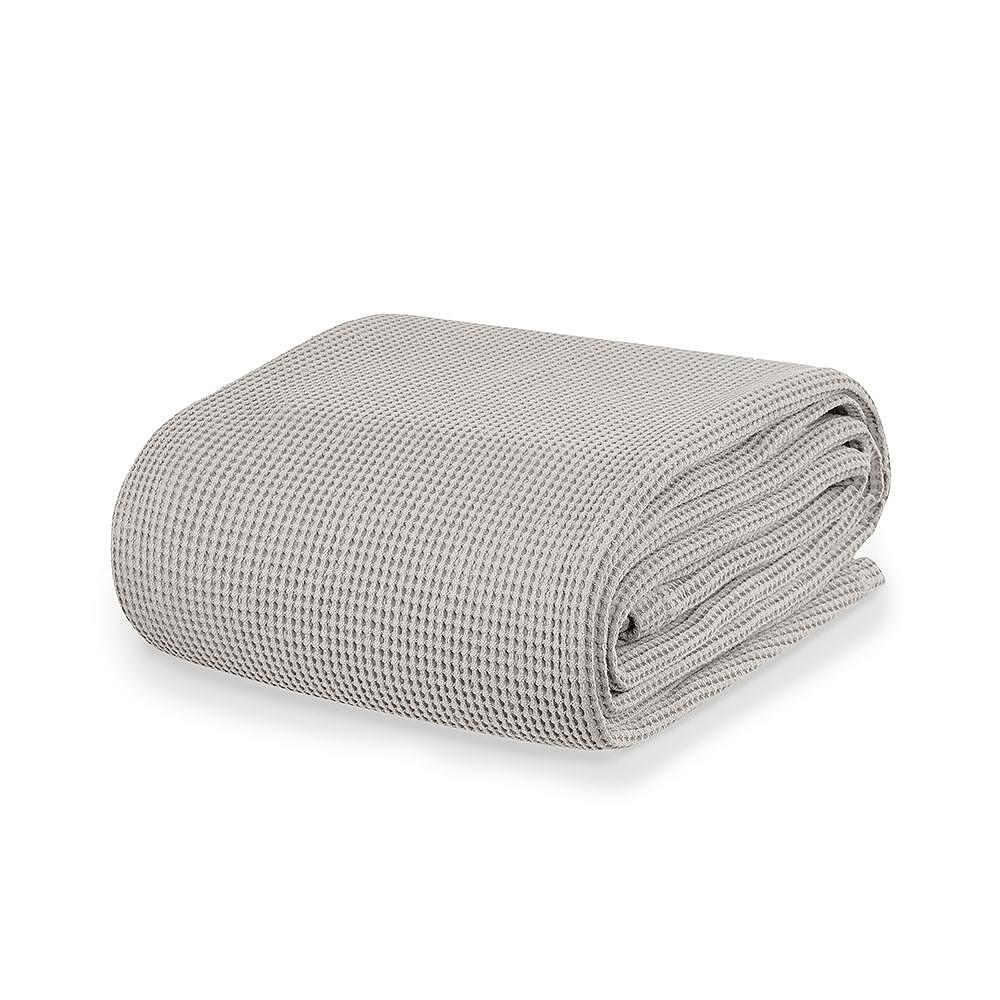 ОДЕЯЛО WHITE BOUTIQUE MARBELLA COTTON NEW C 81 СВ. СИВО