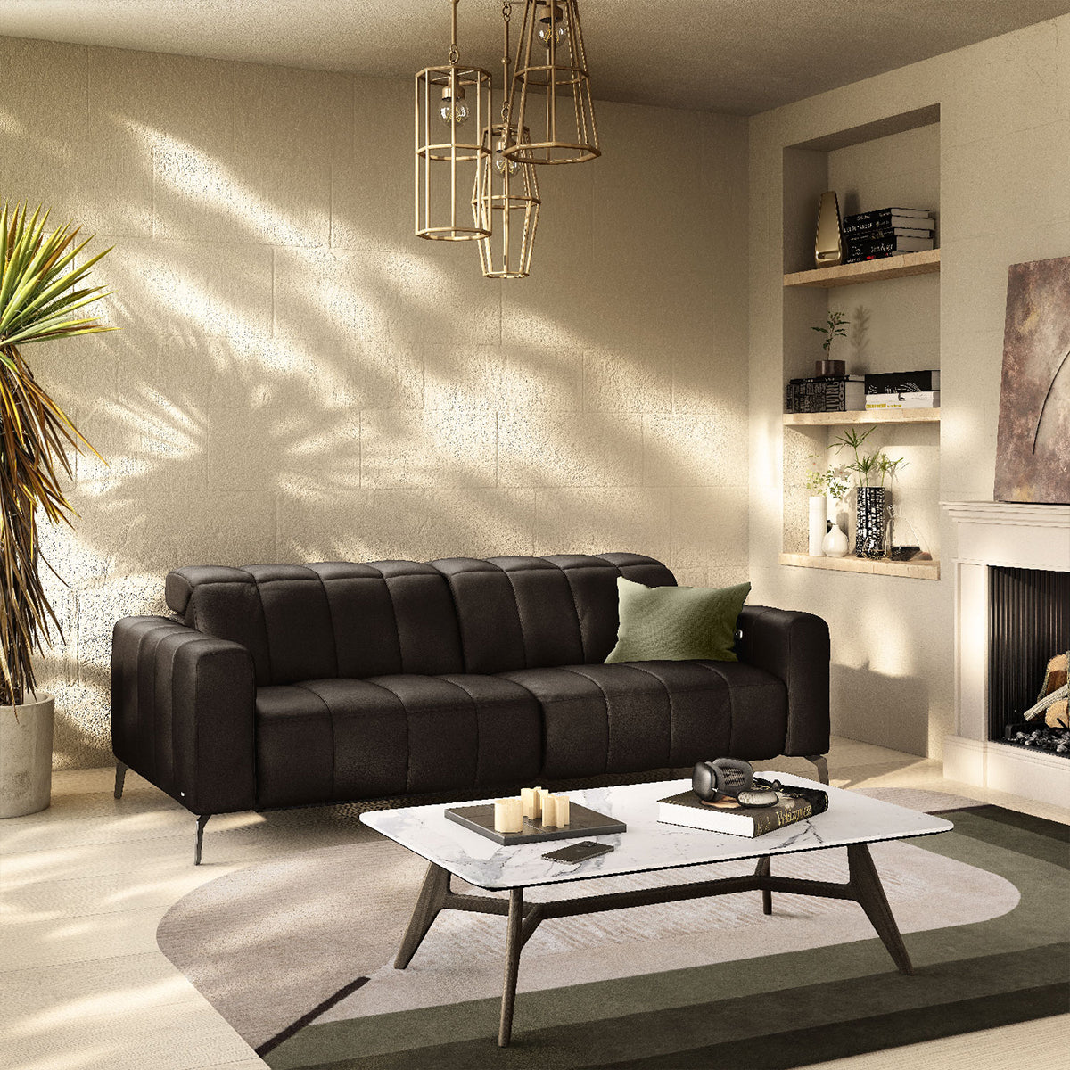 КОЖЕН ДИВАН NATUZZI EDITIONS PORTENTO