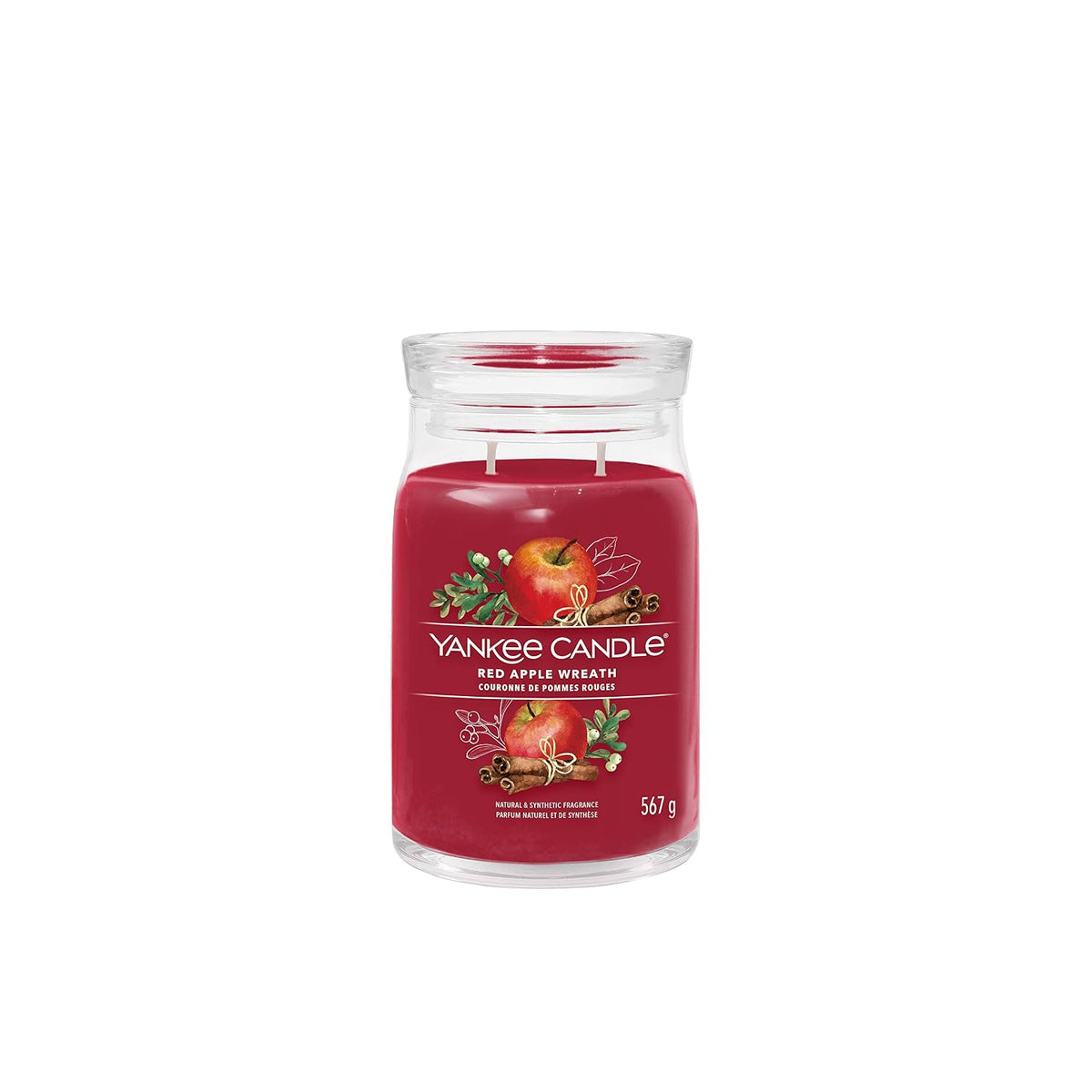 СВЕЩ YANKEE CANDLE SIGNATURE RED APPLE WREATH