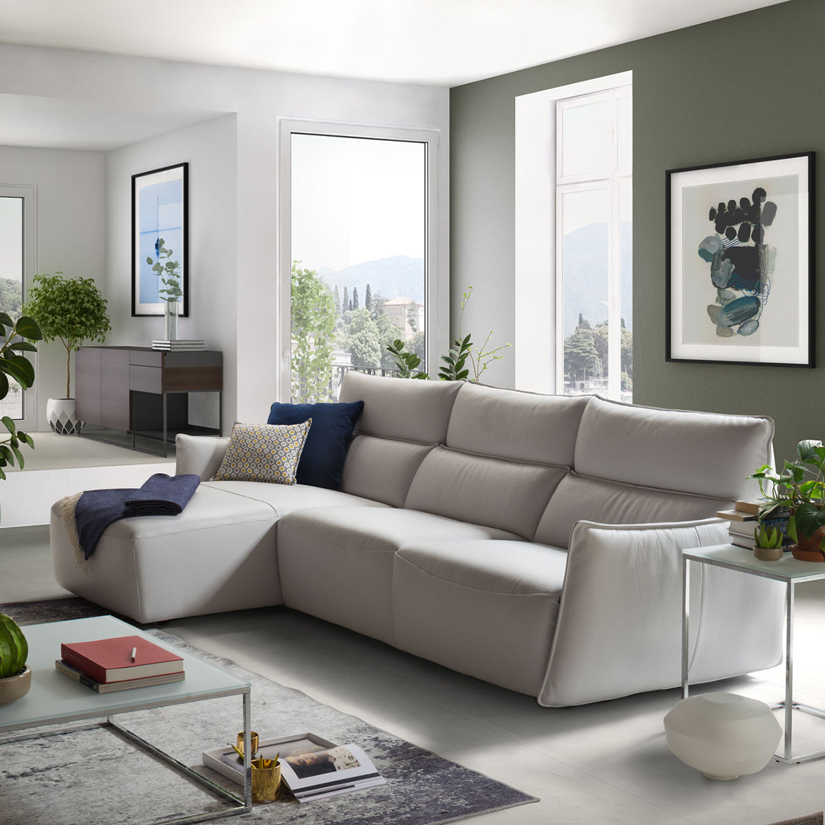 ЪГЛОВ ДИВАН NATUZZI EDITIONS STUPORE ТЕКСТИЛ