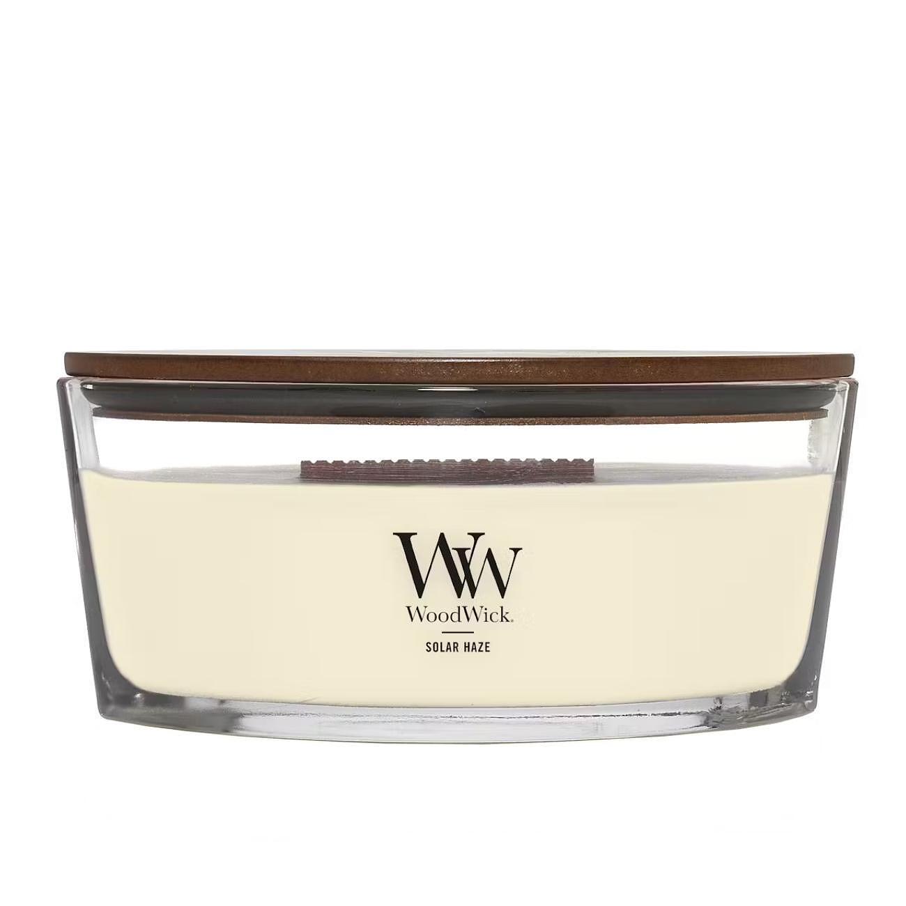 СВЕЩ WOOD WICK SOLAR HAZE ЕЛИПСА