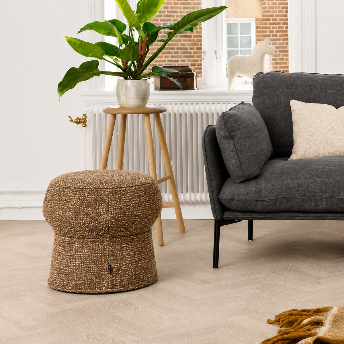 ТАБУРЕТКА FURNINOVA CORK SMALL ZENITH SAND d50 СМ