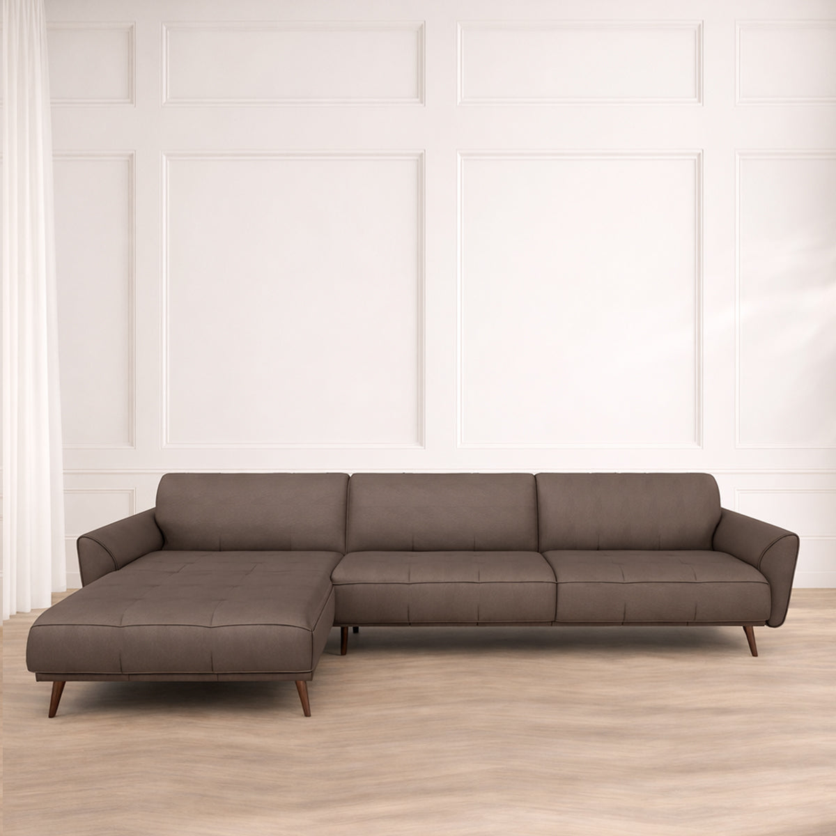 ЪГЛОВ ДИВАН NATUZZI EDITIONS TALENTO КОЖА