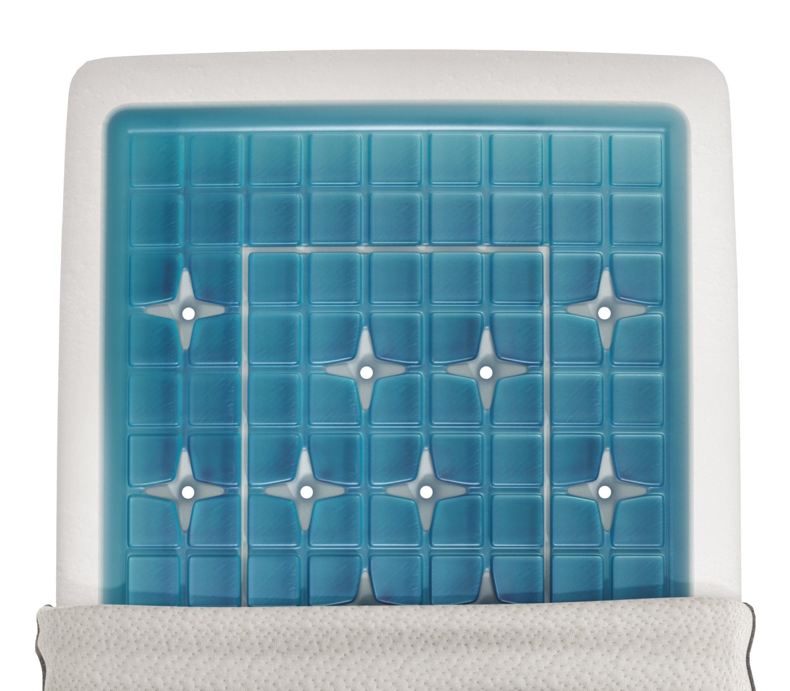 ВЪЗГЛАВНИЦА TECHNOGEL ANATOMIC PLUS