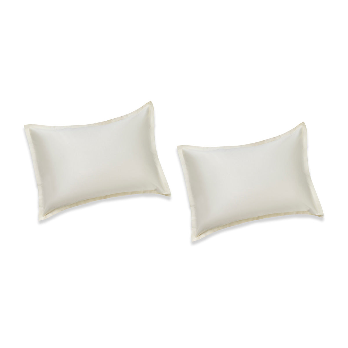 КОМПЛЕКТ КАЛЪФКИ ЗА ВЪЗГЛАВНИЦА WHITE BOUTIQUE САТЕН ANTIQUE WHITE