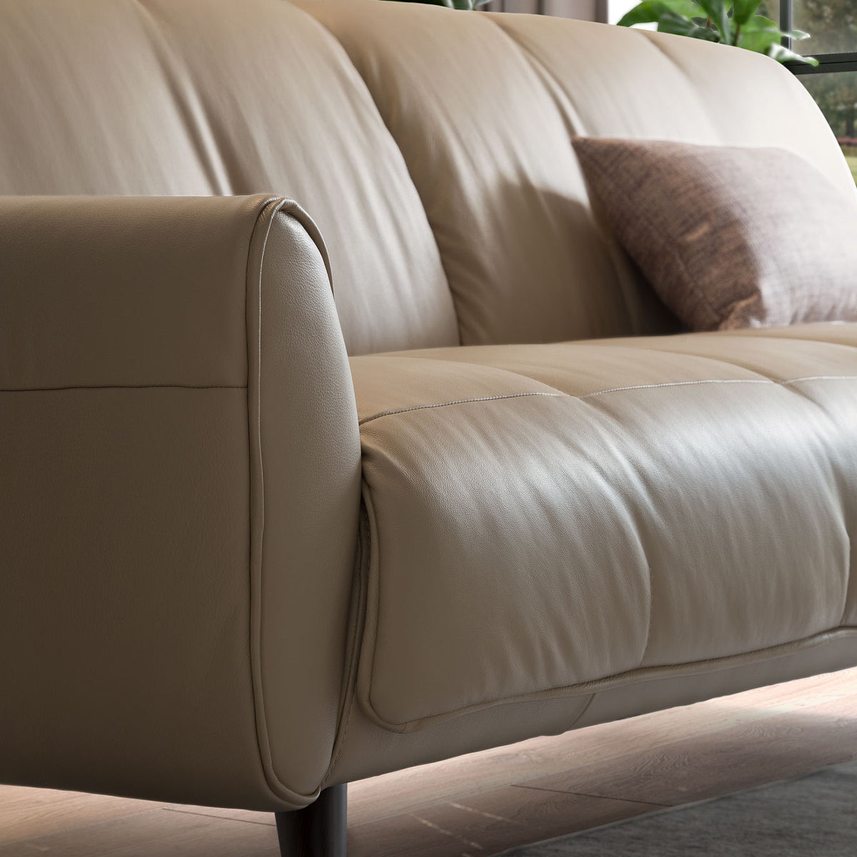 ЪГЛОВ ДИВАН NATUZZI EDITIONS TALENTO КОЖА