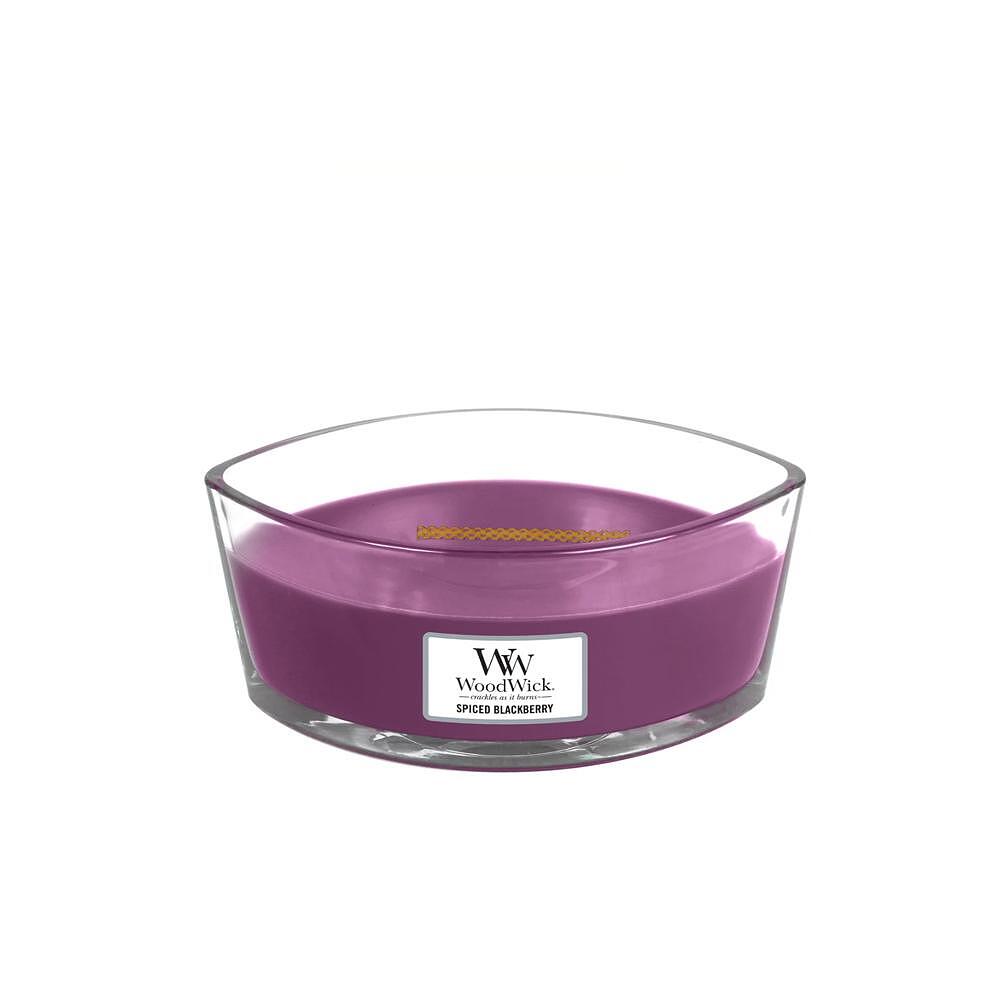 СВЕЩ WOOD WICK SPICED BLACKBERRY ЕЛИПСА