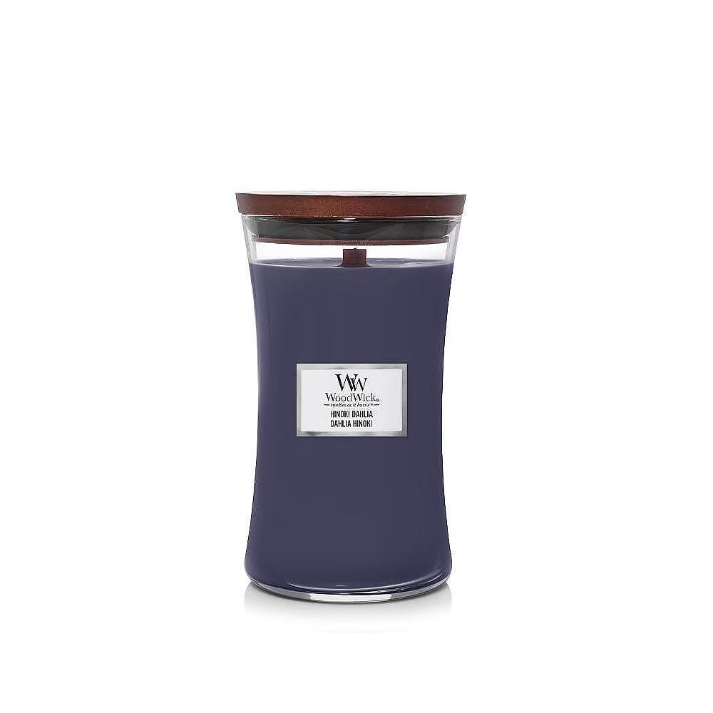 СВЕЩ WOOD WICK HINOKI DAHLIA