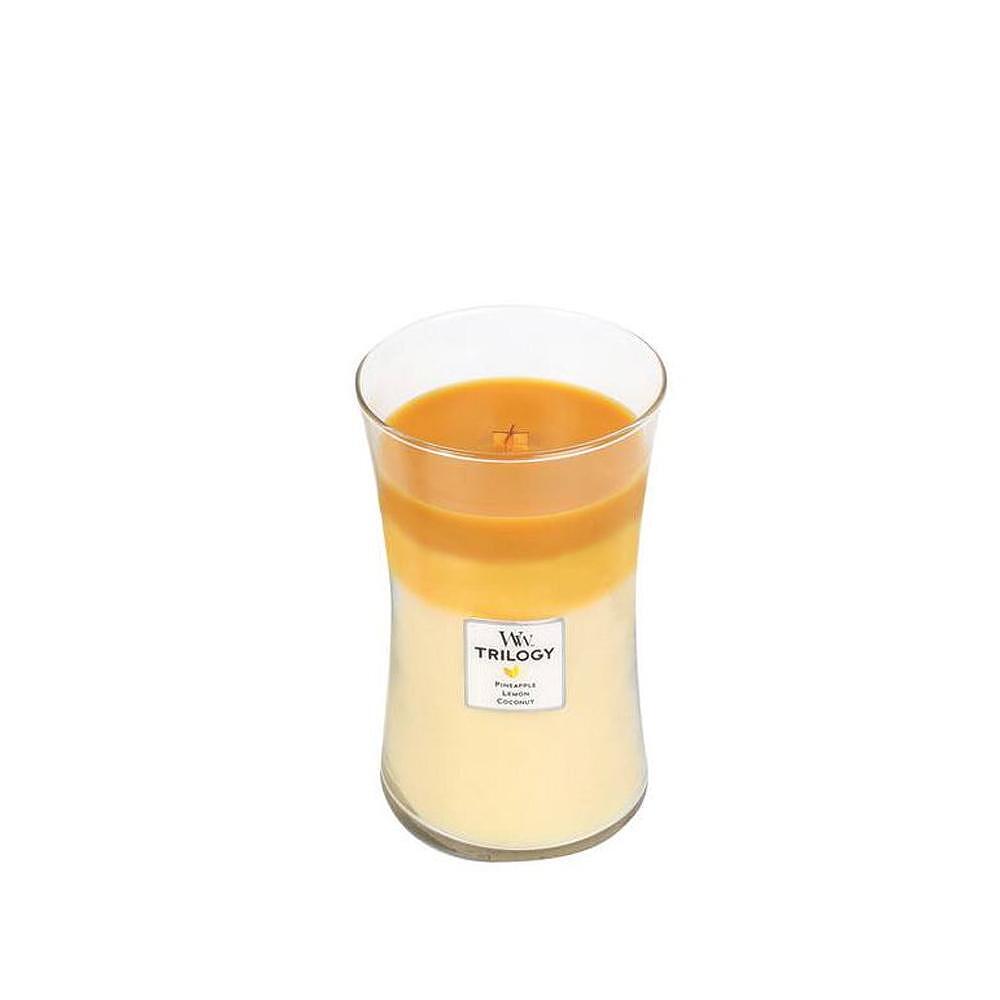 СВЕЩ WOOD WICK TRILOGIA FRUITS OF SUMMER