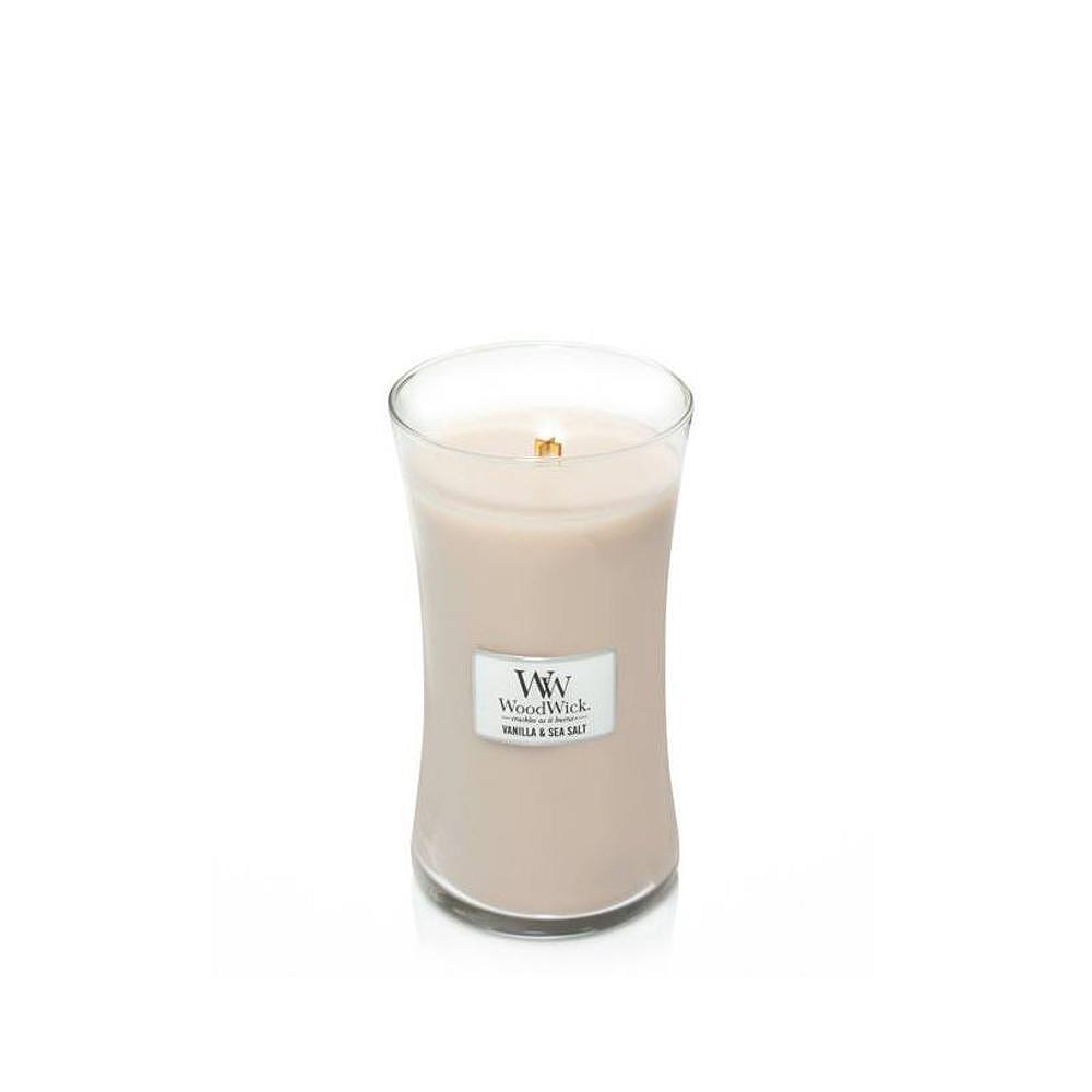 СВЕЩ WOOD WICK SEA SALT VANILLA