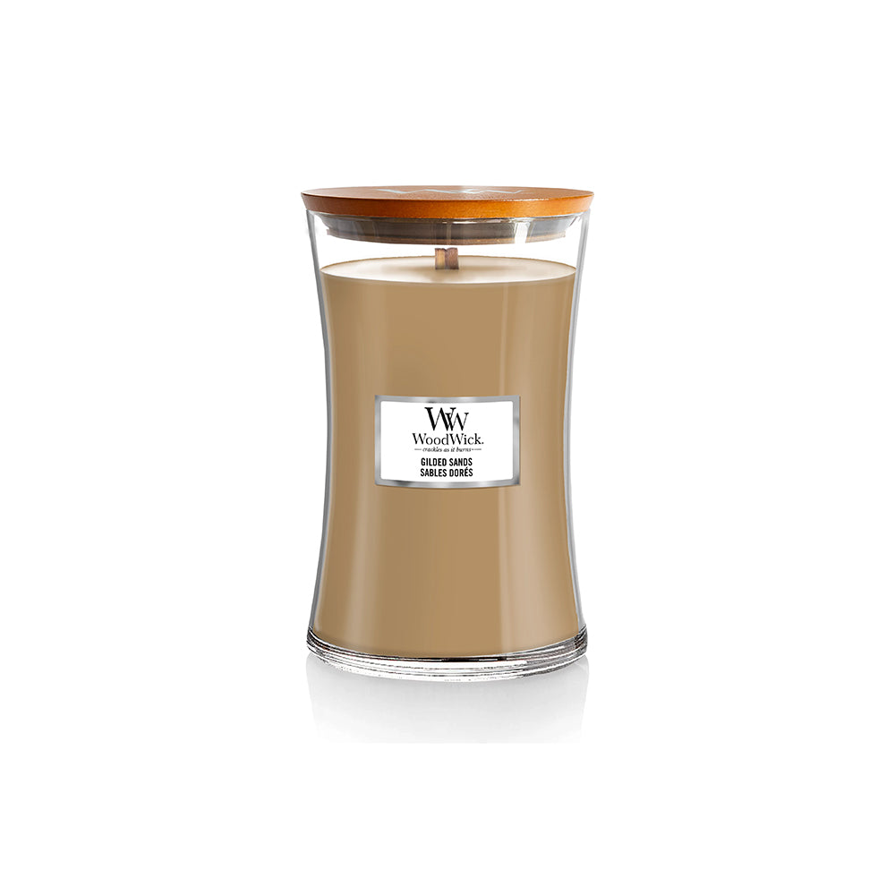 СВЕЩ WOOD WICK GILDED SANDS