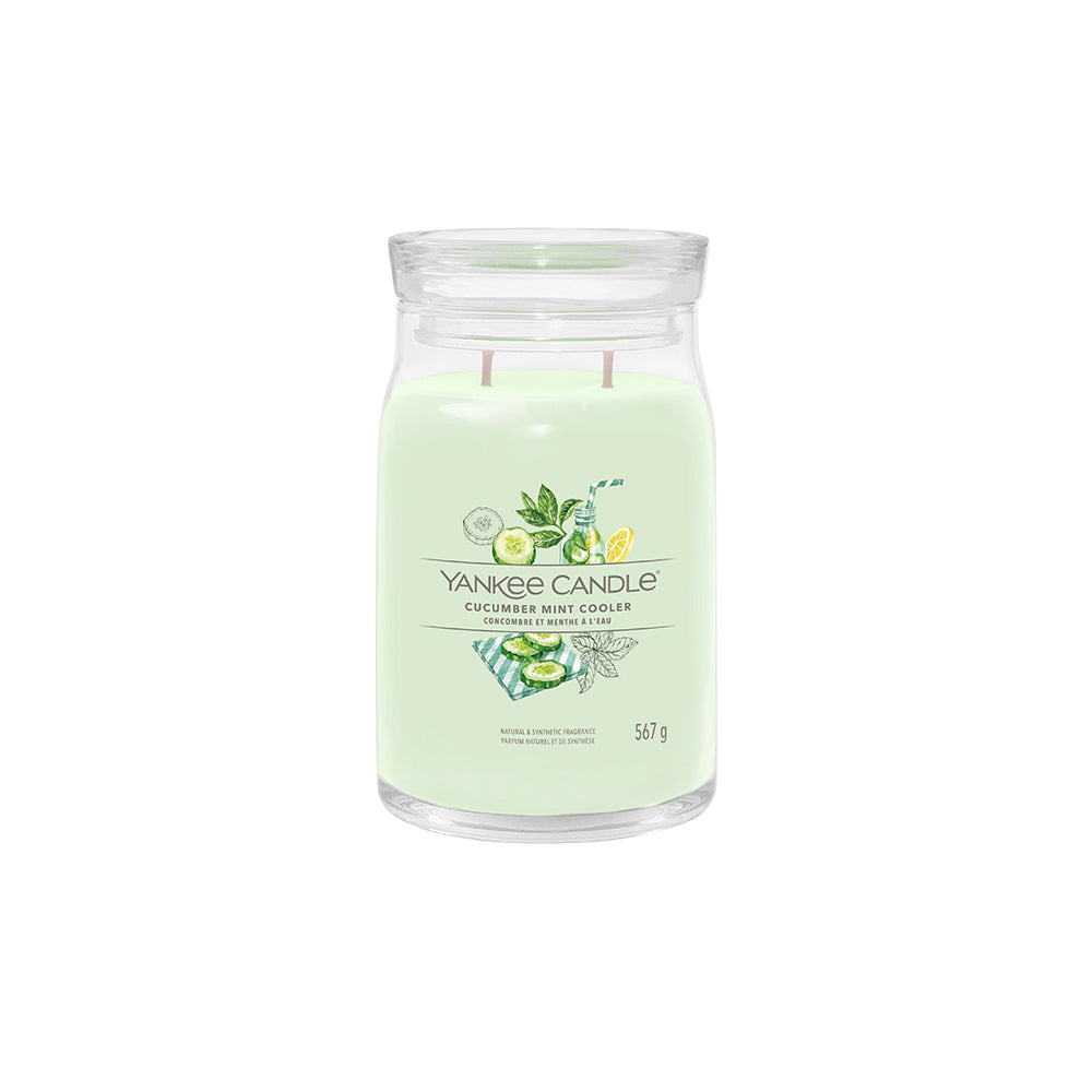 СВЕЩ YANKEE CANDLE SIGNATURE CUCUMBER MINT