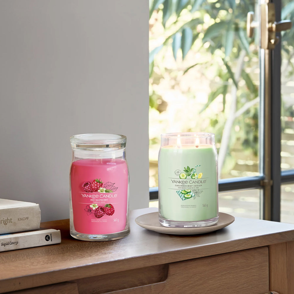 СВЕЩ YANKEE CANDLE SIGNATURE CUCUMBER MINT