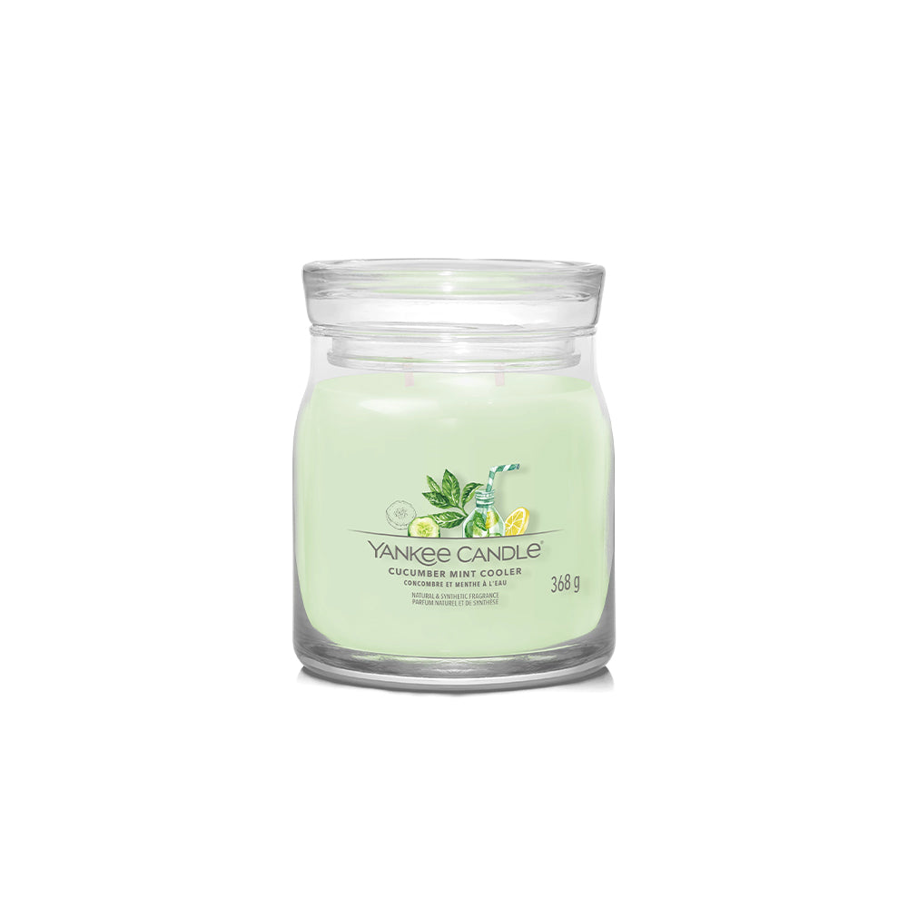СВЕЩ YANKEE CANDLE SIGNATURE CUCUMBER MINT